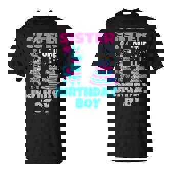 Sister Birthday Boy Llama Pinata Party Family Mathing Women T-Shirt - Thegiftio