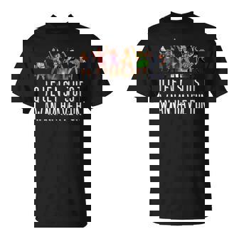 Six Queens Just Wanna Have Fun シアターミュージカル Tシャツ - Kawaiitshirt