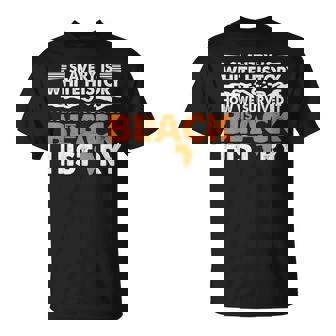 Slavery Is White History How We Survived Is Black History T-Shirt - Thegiftio