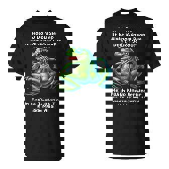 How Do You Sleep At Night Knowing People Don't Like You Frog T-Shirt - Thegiftio