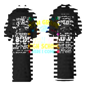 So Long 8Th Grade Graduationn Graduate Teachers Him Her T-Shirt - Thegiftio UK