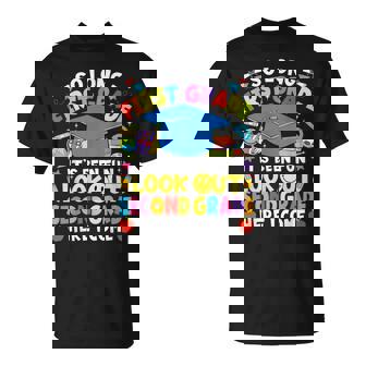 So Long First Grade Graduation Second Grade Here I Come 2025 T-Shirt - Monsterry