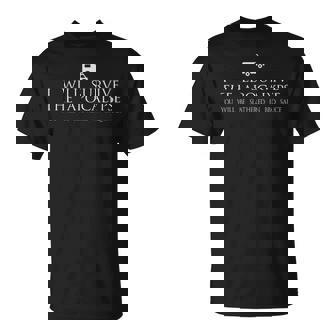 Sobreviviré Al Apocalipsis Camiseta unisex - Regaloses