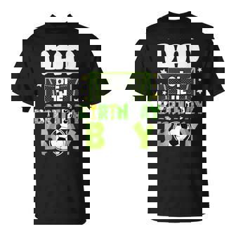 Soccer Dad Birthday Boy Party Soccer Family Matching T-Shirt - Thegiftio