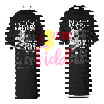 Softball Baseball Grandma For Women T-Shirt - Monsterry