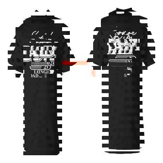 Soon To Be Daddy Est 2026 Divertido Anuncio De Embarazo Papá Camiseta unisex - Regaloses