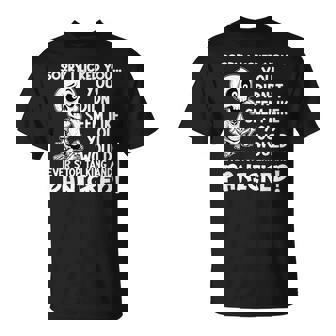 Sorry I Licked You You Didn't Seem Like You Would Ever T-Shirt - Seseable