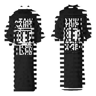 Sortez Directement De L'abri De Jardin T-Shirt - Cadeauxyz