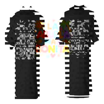 Spanish La Abuela Mas Bonita Grandma Grandmother T-Shirt | Mazezy