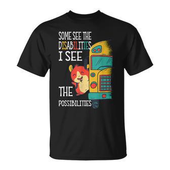 Sped Teacher Algunosen Las Discapacidades Camiseta unisex - Regaloses
