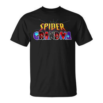 Spider Grandma Mother's Day Matching Family Birthday T-Shirt - Thegiftio UK