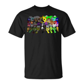 Sprunky Fight Simon Jevin Funbot Oren Pinki Tunner T-Shirt - Thegiftio UK