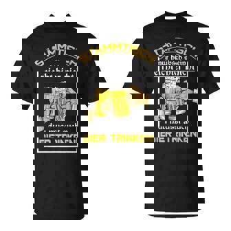 Stammtisch Beer Glasses Beer Lovers Beeraying T-Shirt - Geschenkecke