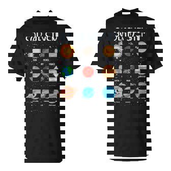 Stem キッズ ボーイズ ガールズ 幼児 太陽系 宇宙惑星 Tシャツ - Kawaiitshirt