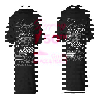 Stepping Into My 50Th Birthday With God's Grace & Mercy T-Shirt - Thegiftio