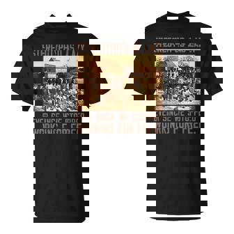 Stereotyped As Lazy Ever Since We Stopped Working For Free T-Shirt - Monsterry