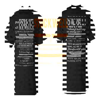 Stockwell Completely Unexplainable Notices Everything But Won’T Say It Name T-Shirt | Seseable UK