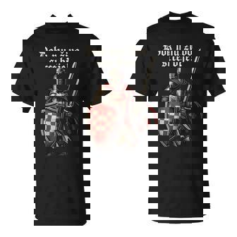 Stolzer Kroatischer Krieger Kroatischer Ritter T-Shirt - Geschenkecke