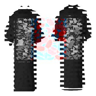 Subtle Freedom Democracy Truth Boho Floral 4Th July Resist T-Shirt - Thegiftio