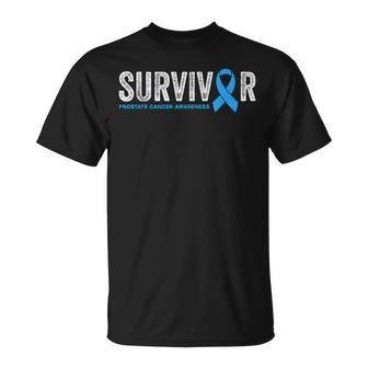 Survivor Prostate Cancer Awareness T-Shirt - Thegiftio UK