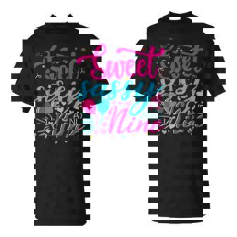 Sweet Sassy And Nine Birthday 9Th Birthday Girl T-Shirt - Thegiftio UK