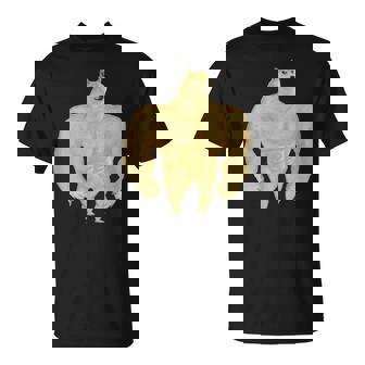 Swole Doge Meme Buff Doge Meme Tシャツ - Kawaiitshirt