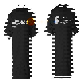 Systèmeolaire Astronaute Planètes Graphique T-Shirt - Cadeauxyz