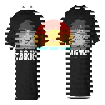 Taco King For Tacos Lover メキシカンタコス ファニー タコス サンセット Tシャツ - Kawaiitshirt