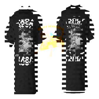 Tacocatpeled Backward シャツ シンコ・デ・マヨ 猫 タコス好き Tシャツ - Kawaiitshirt