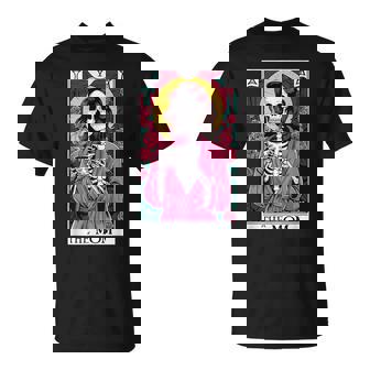 Tarjeta De Tarot Para Mamá Esqueleto Día De La Madre Calavera Camiseta unisex - Regaloses