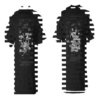 Tarjeta Del Tarot De La Diosa Triple Luna Hécate Mitología Griega Pagano In Mangas Camiseta unisex - Regaloses