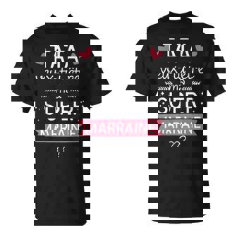 Tataeux-Tu Être Ma Marraine Demande Annonce Marraine Amie T-Shirt - Cadeauxyz