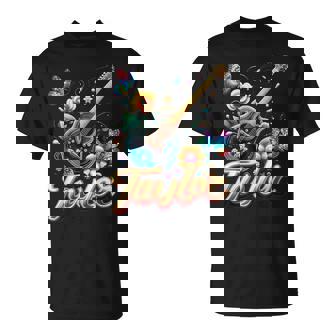 Taylor ファーストネーム I Love Taylor Birthday Girl Groovy 2010年代 Tシャツ - Kawaiitshirt
