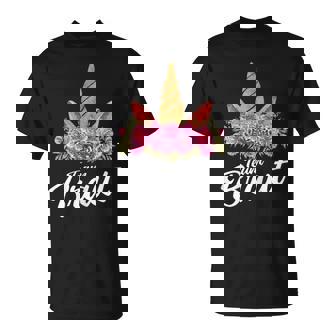 Team Braut Junggesellinnenabschied Jga Einhorn Geschenk T-Shirt - Geschenkecke