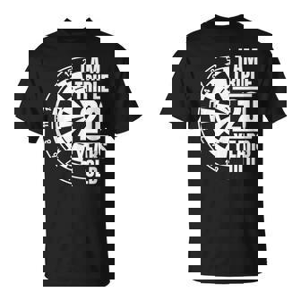 Tengo El Triple De 20 Años Chiste De Dardos Camiseta unisex - Regaloses