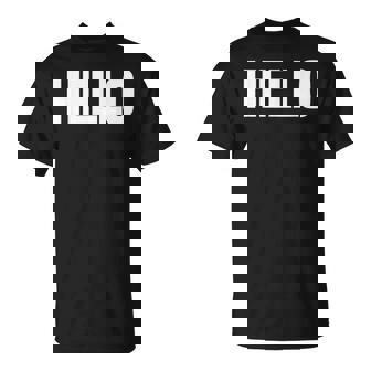 Thatays Hello シャツ こんにちはと言うデザイン Tシャツ - Kawaiitshirt