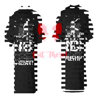 That's My Niece Cheer Aunt Cheerleading Auntie T-Shirt - Thegiftio