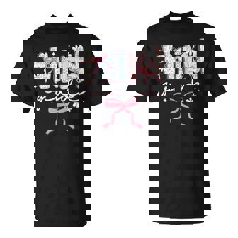 Third Grade Teacher Coquette Bow Elementary School T-Shirt - Thegiftio