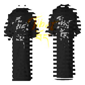 Tibetintage Script Tibet T-Shirt - Cadeauxyz