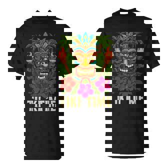 Tiki Time Luau Party Tropischeommerstimmung T-Shirt - Geschenkecke
