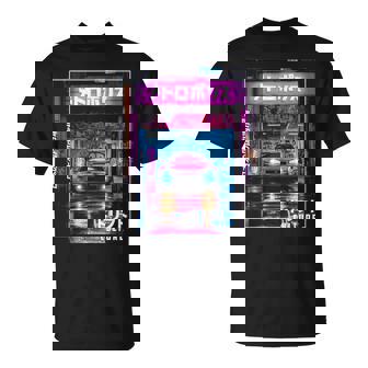 Tokyo City Retro Synthwave Racing Car Japan Tokyo T-Shirt - Thegiftio