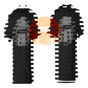 Torii Japonais En Bambou T-Shirt - Cadeauxyz