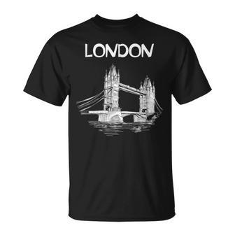 Torre Eiffel De Londres Inglaterra Camiseta unisex - Regaloses
