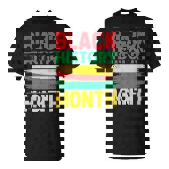 History Month ペイントブラシ ジューンティーンス ブラックヒストリー Tシャツ - Kawaiitshirt