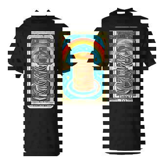The Tower タロットカード パンケーキタワー 朝食愛好家 Tシャツ - Kawaiitshirt