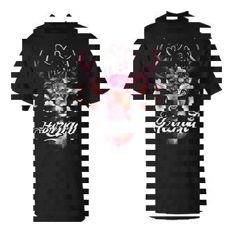 Trachten Women's Herzmadl Uitable For Oktoberfest T-Shirt - Geschenkecke