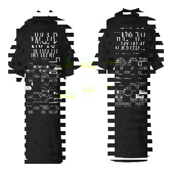 Tractors Things I Do In Mypare Time トラクター ファニー ファーマーズ Tシャツ - Kawaiitshirt