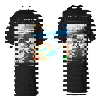 Tralalero Tralala イタリアンブレインロットミーム 電話ミーム Tシャツ - Kawaiitshirt