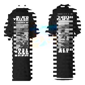 Tralalero Tralala Shark Italian Brain Rot Meme T-Shirt - Thegiftio