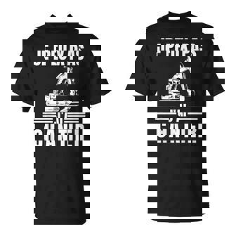 Travaux Public s Chantier Je Peux Pas J'ai Chantier Noir Coupe Classique Manche Courtemall Adulte T-Shirt - Cadeauxyz